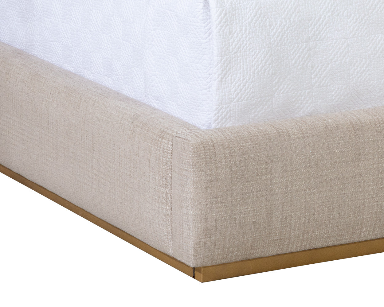Danbury Bed - King - Naya Check Cream