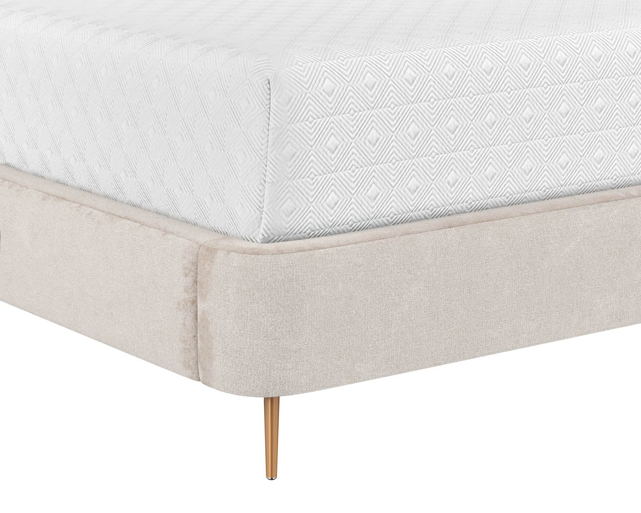 Tierra Bed - Queen - Bergen Taupe