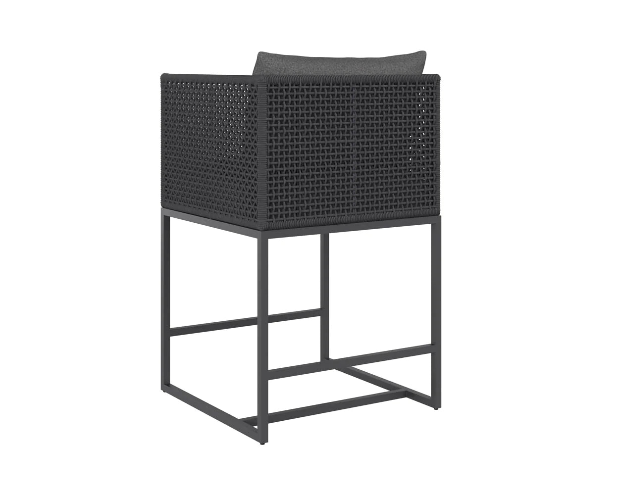 Crete Counter Stool - Dark Grey (Patio/Outdoor)