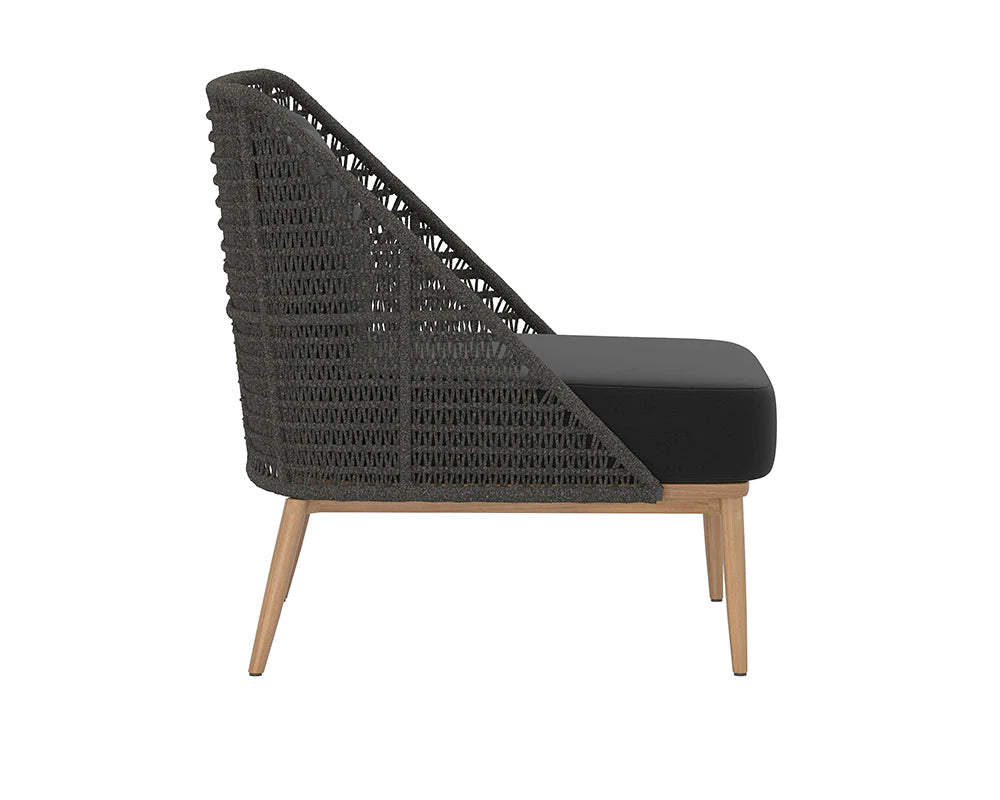 Andria Lounge Chair - Arashi Black (Patio/Outdoor)