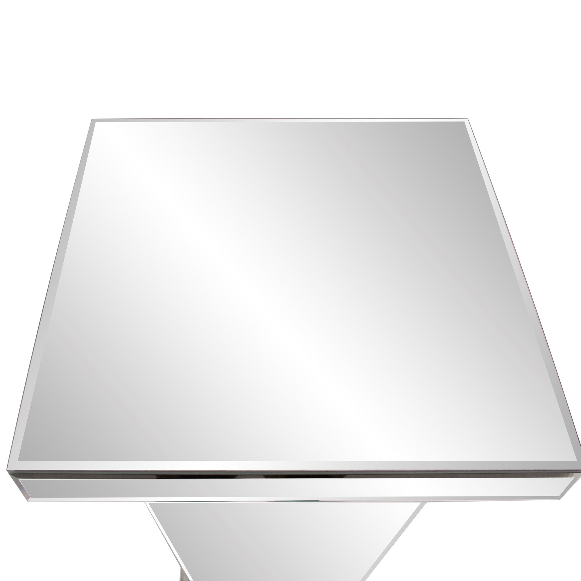 Tapered Mirrored Pedestal