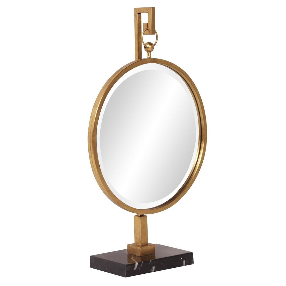 Medallion Gold Mirror