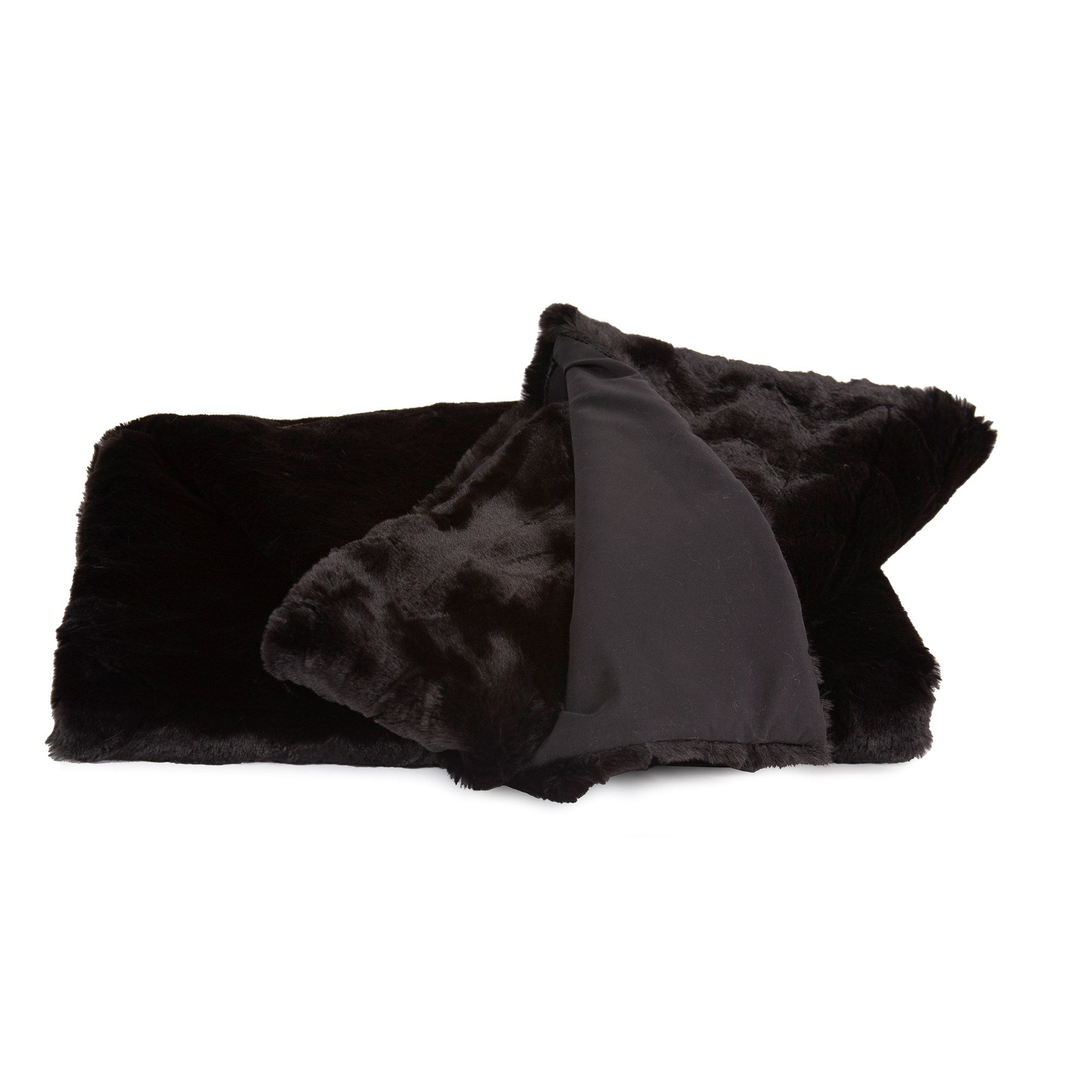 Angora Ebony Throw