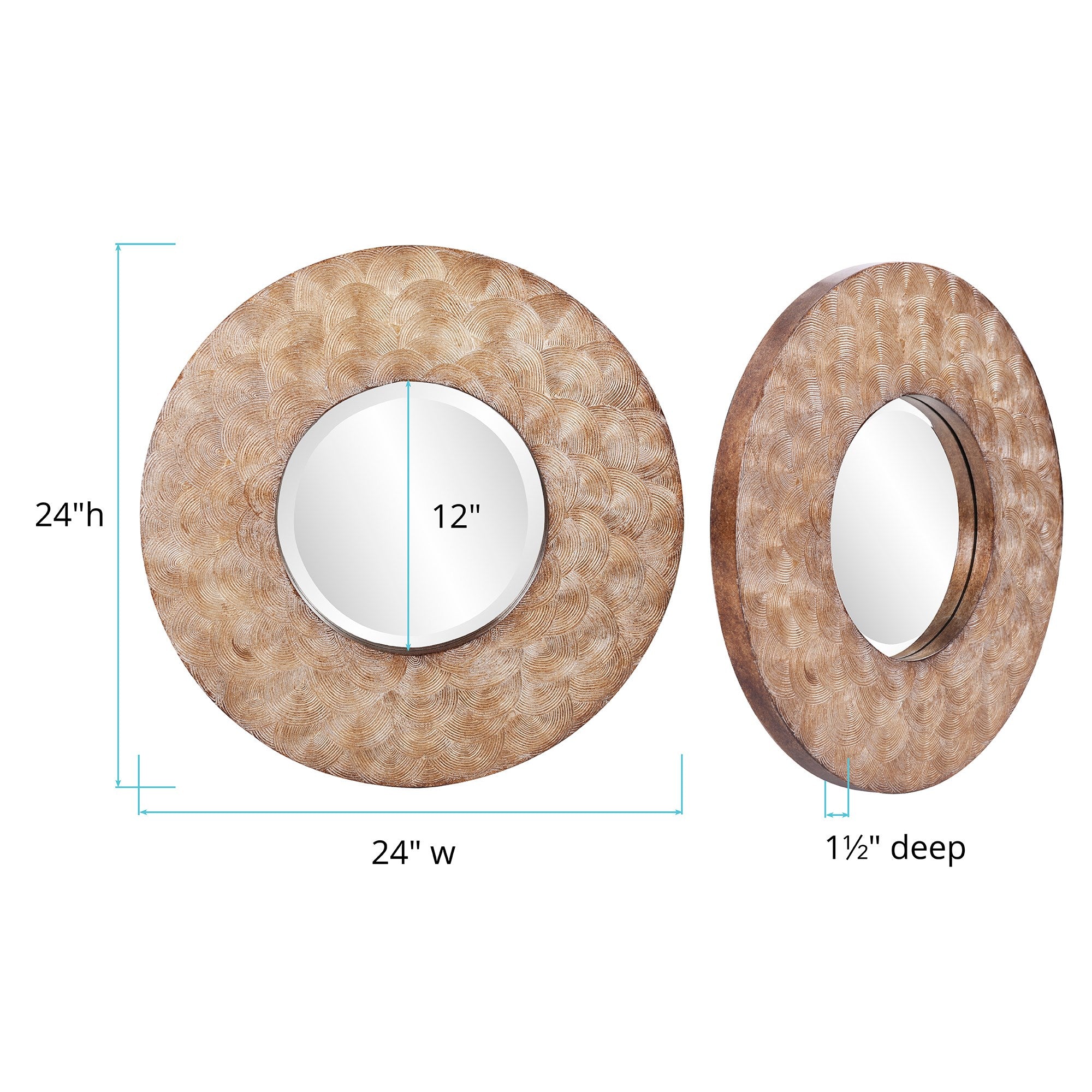 Merida Round Mirror