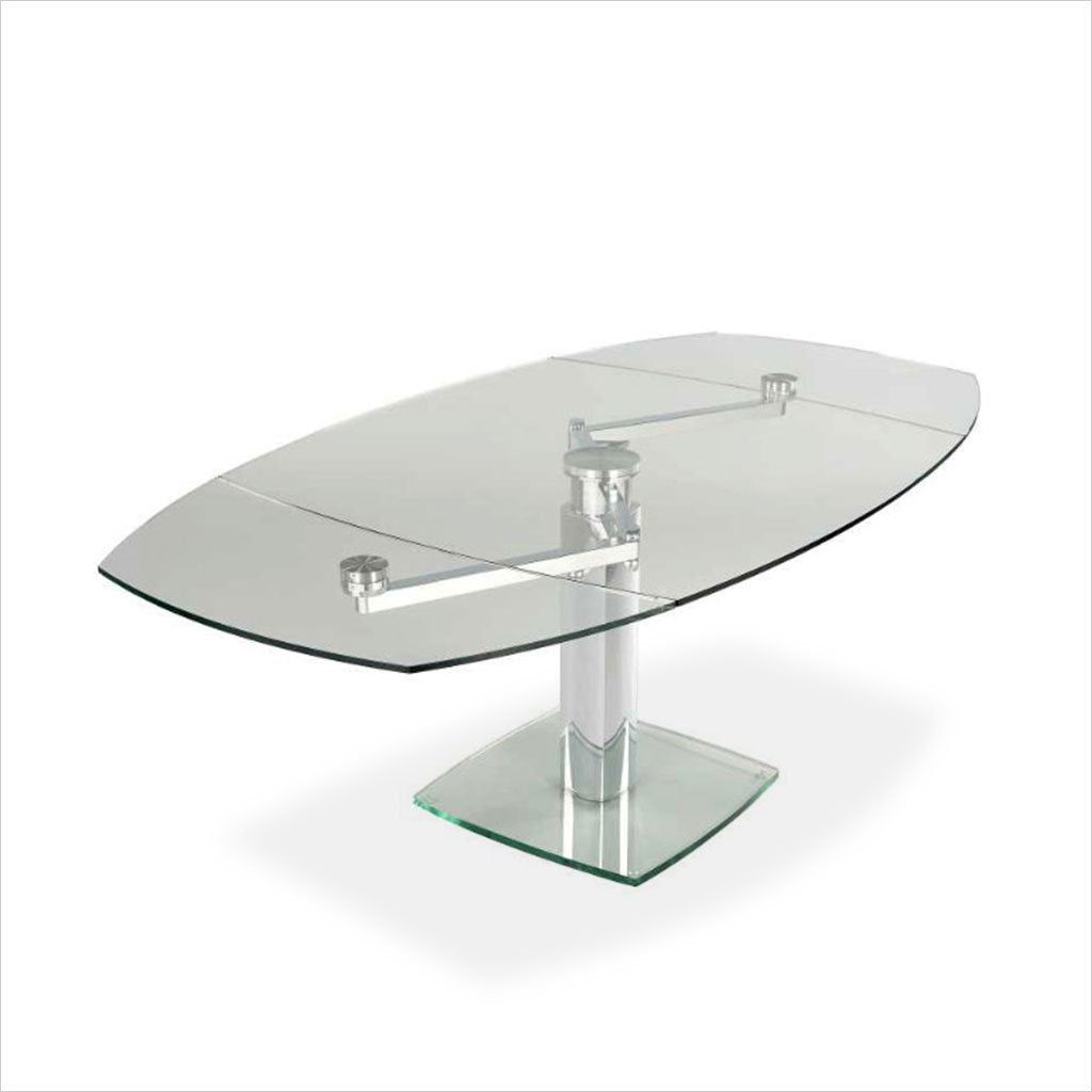 Anderson Extendable Glass Dining Table