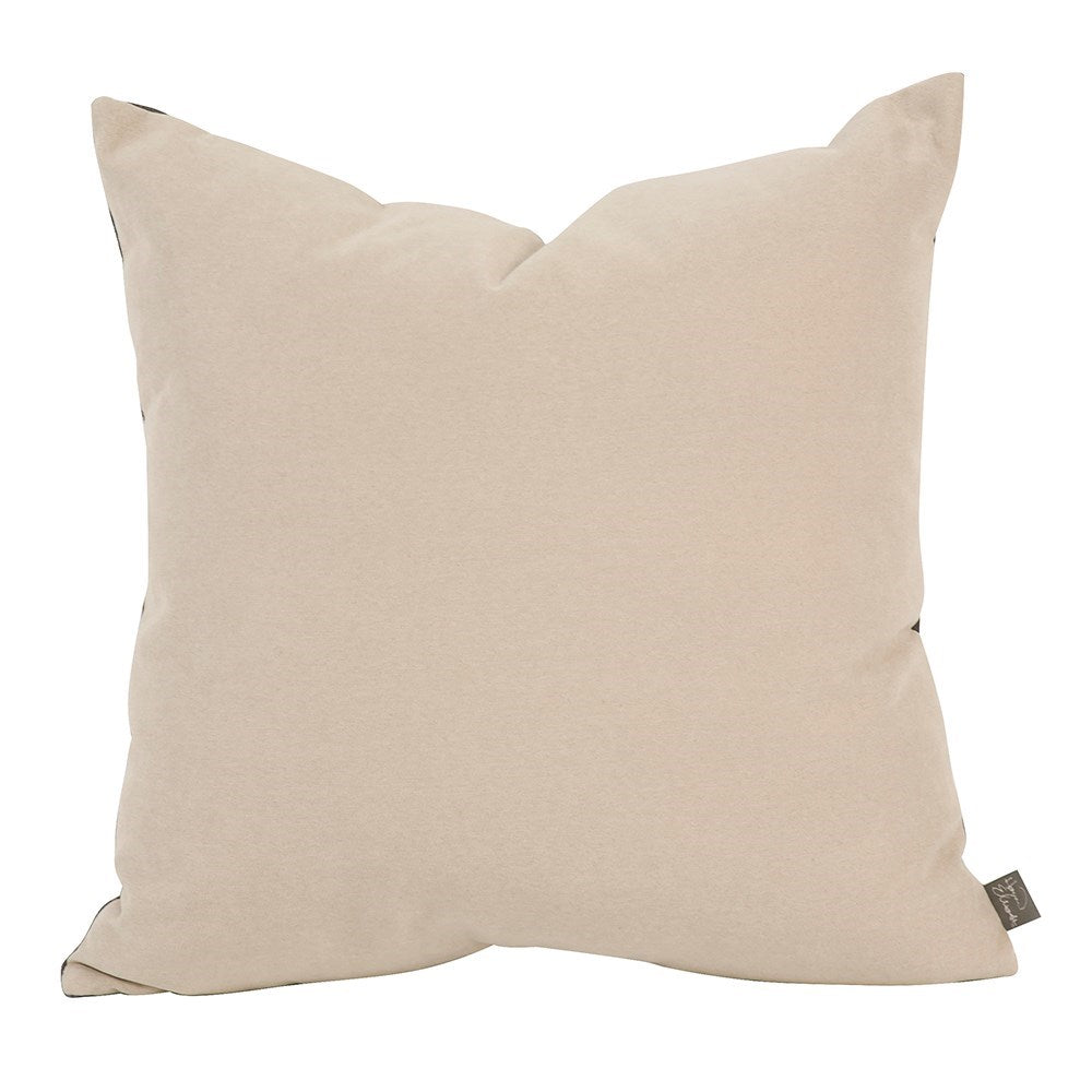 Oxford Slate Poly Pillow- 20" x 20"
