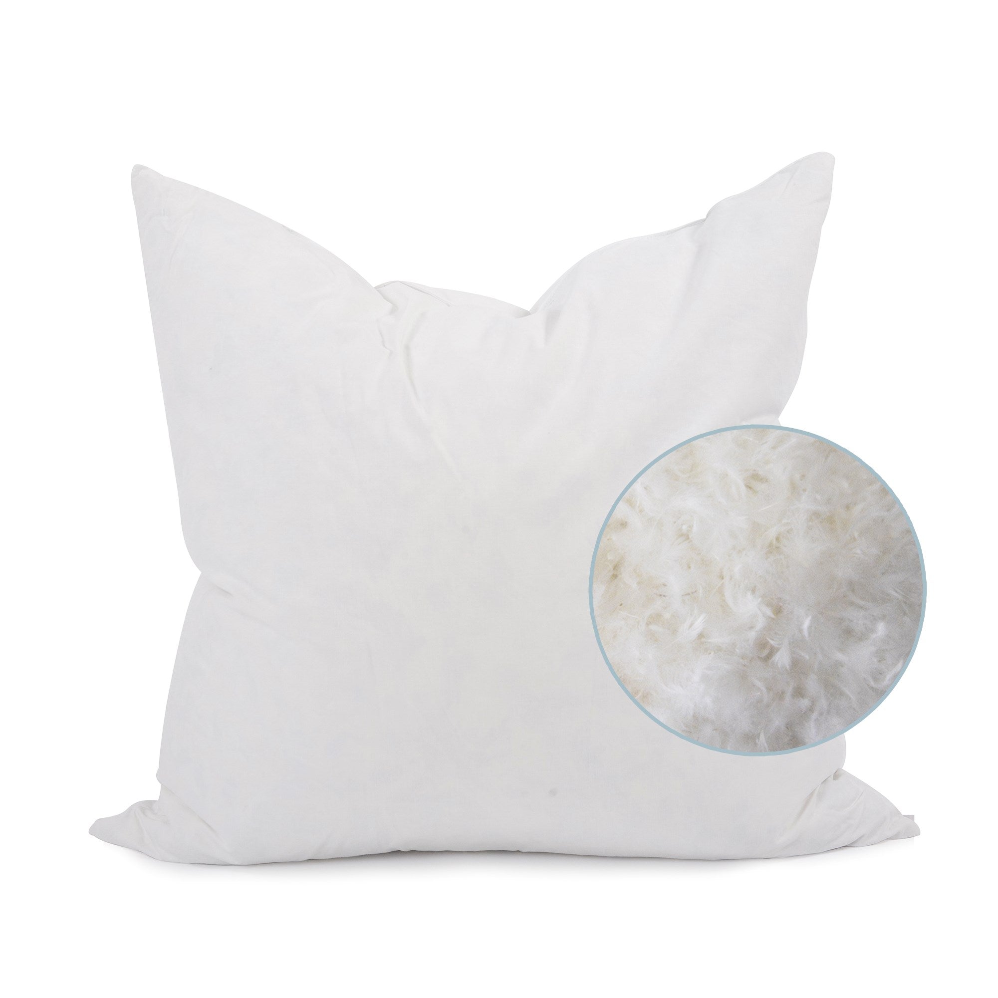 Bella Ash Down Pillow- 20" x 20"
