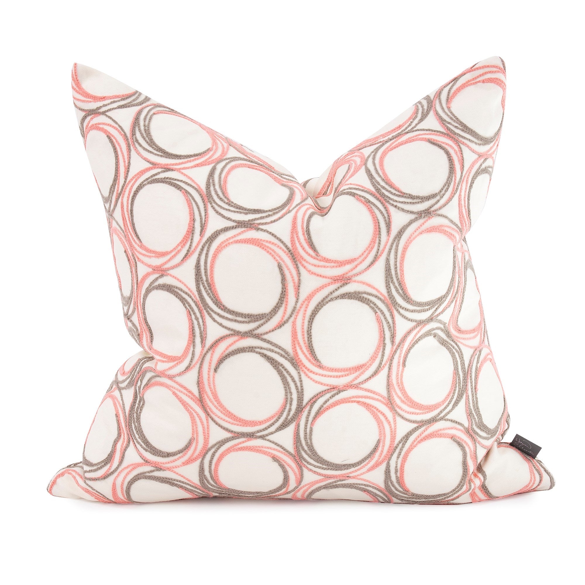 Demo Coral Poly Pillow- 20" x 20"