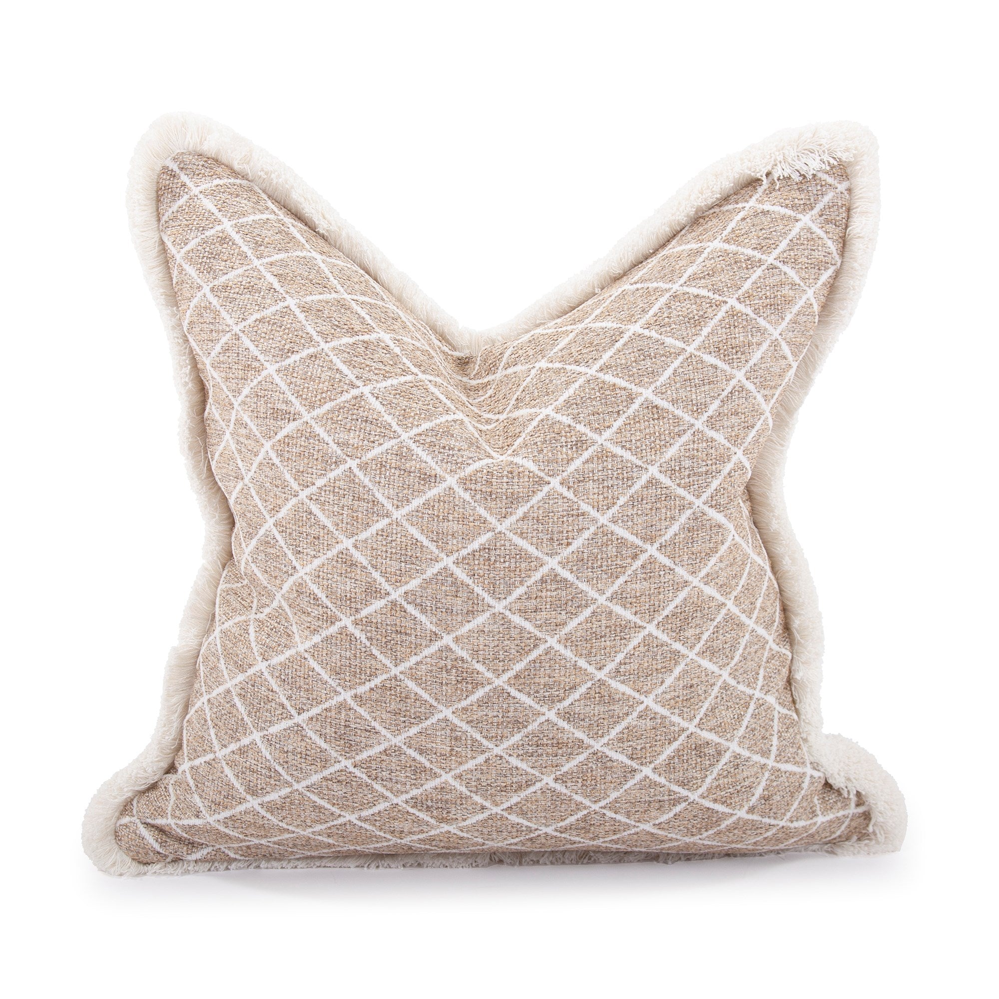 Grille Natural Down Pillow- 20" x 20"