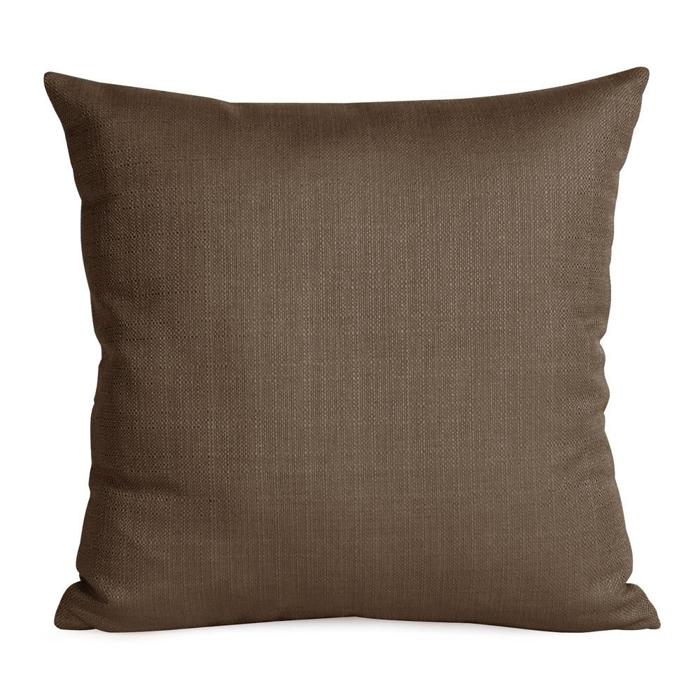 Sterling Chocolate Down Pillow- 20" x 20"