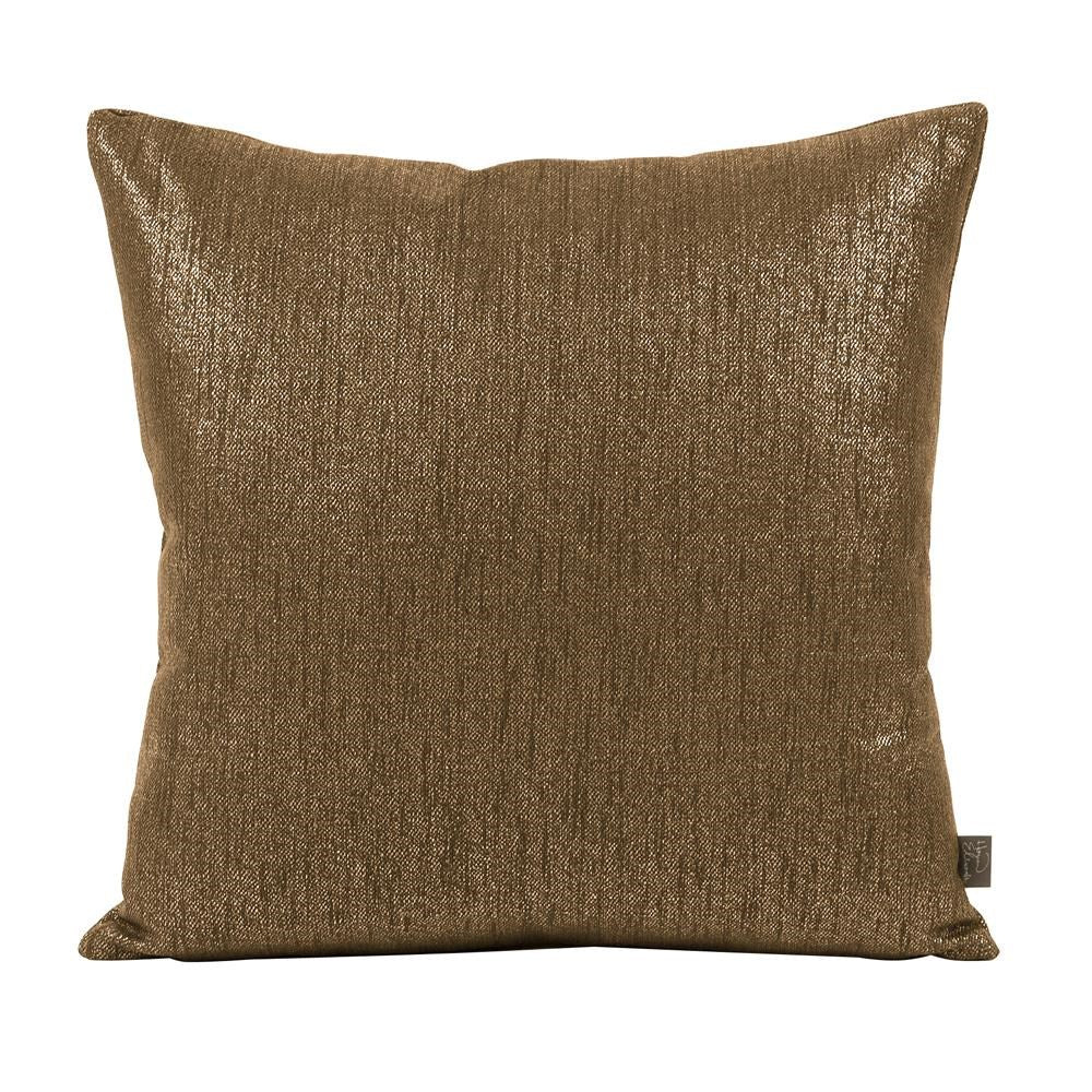 Glam Chocolate Down Pillow- 20" x 20"