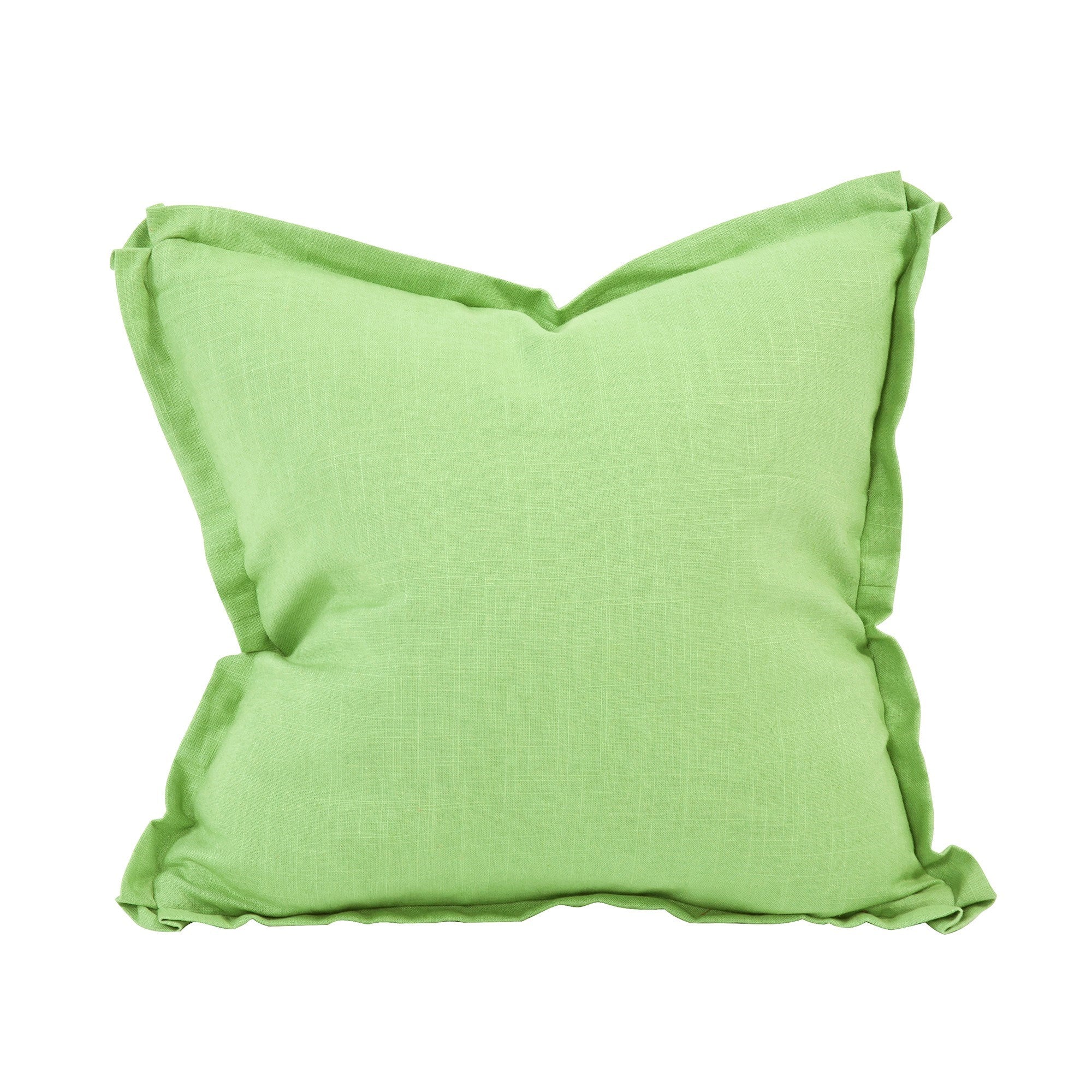 Linen Slub Grass Down Pillow- 20" x 20"