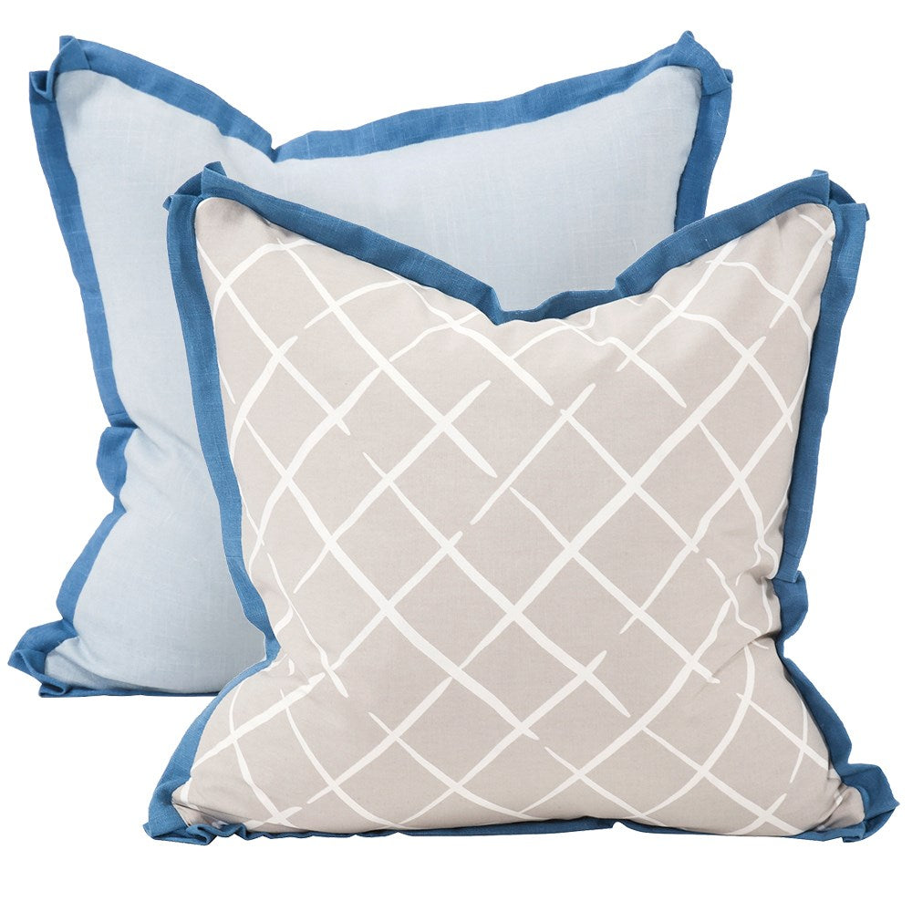 Cove End Ocean Poly Pillow- 20" x 20"