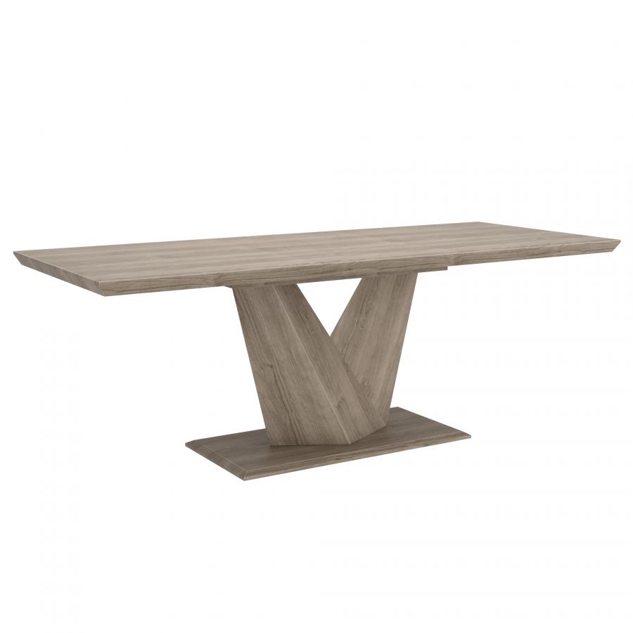 Eclipse Washed Oak Dining Table
