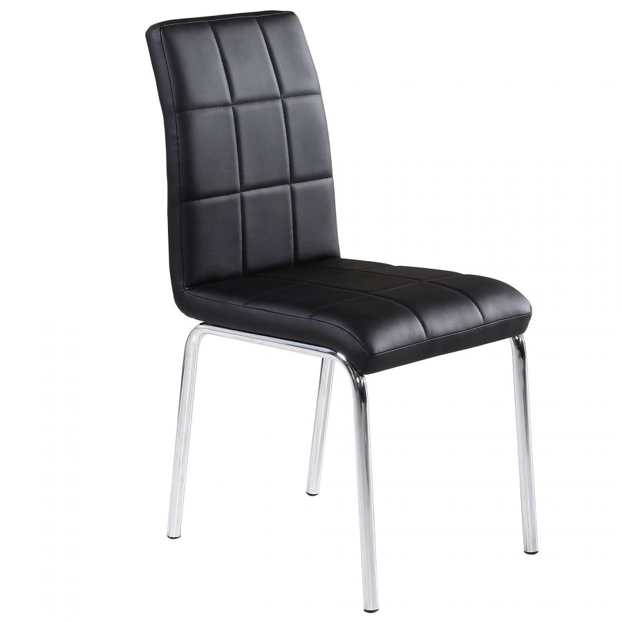 Solara II Black Side Chair