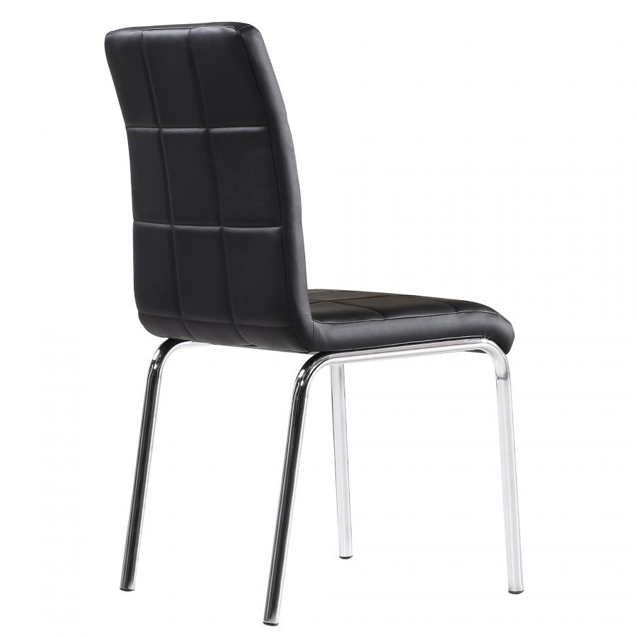 Solara II Black Side Chair