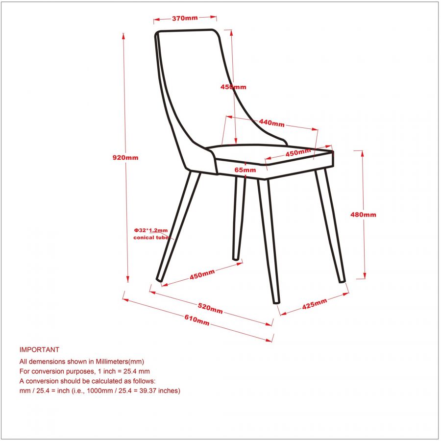 Carmilla Blue Side Chair