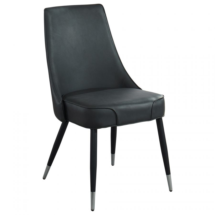 Silvano Vintage Grey Side Chair
