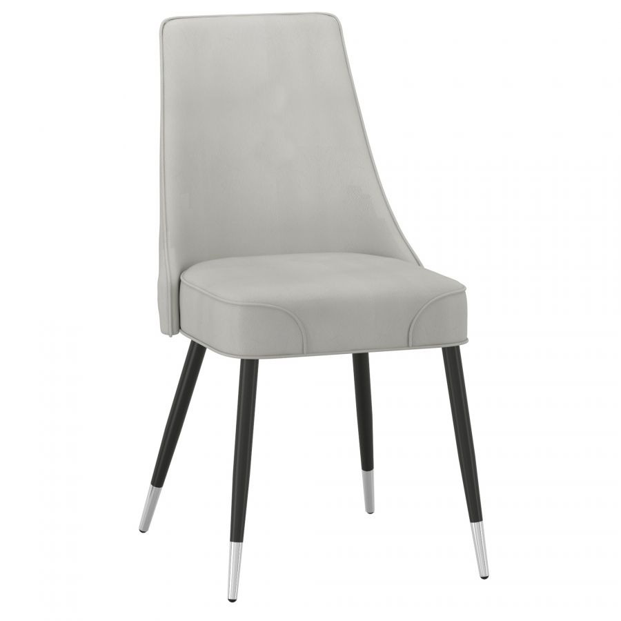 Silvano Light Grey Side Chair