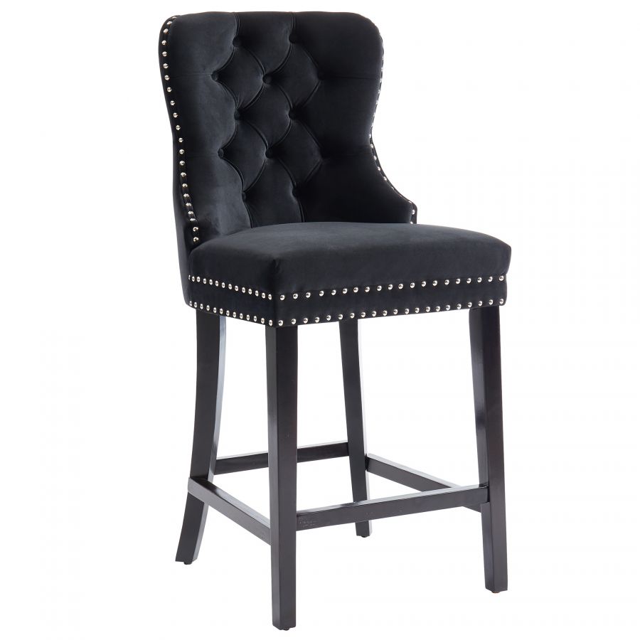 Rizzo Black Counter Stool