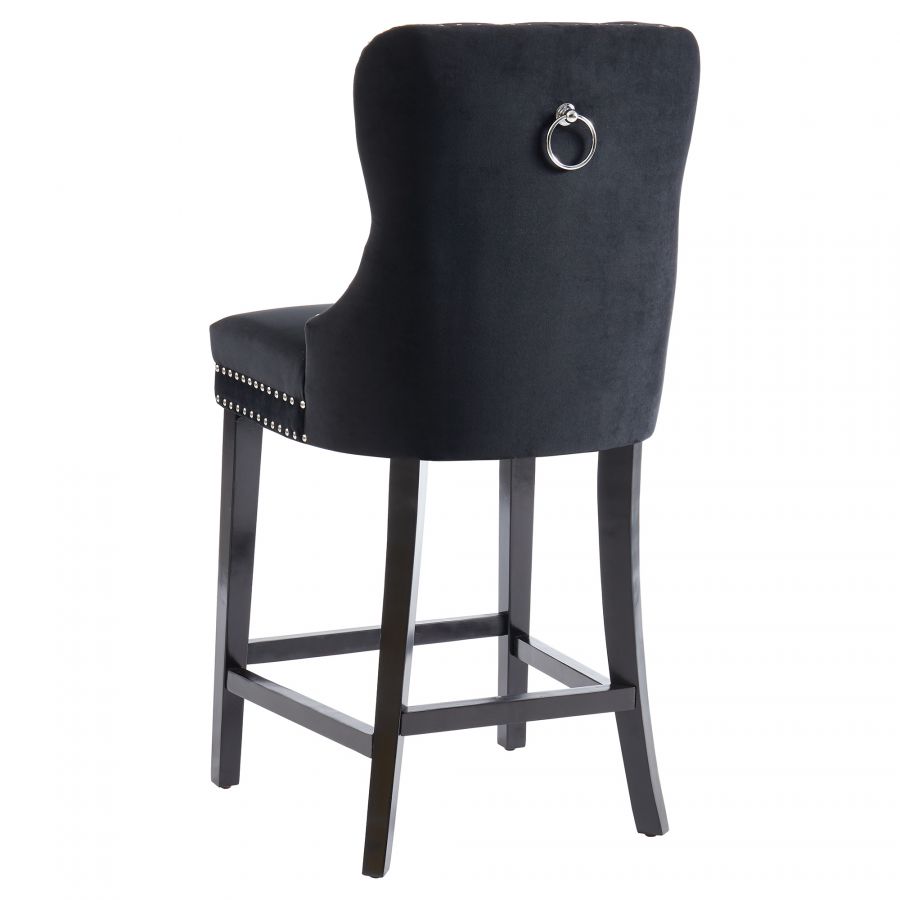 Rizzo Black Counter Stool