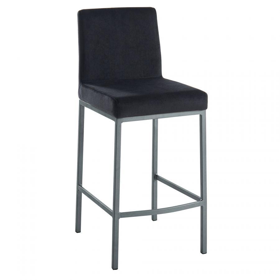 Diego Black - Grey Counter Stool