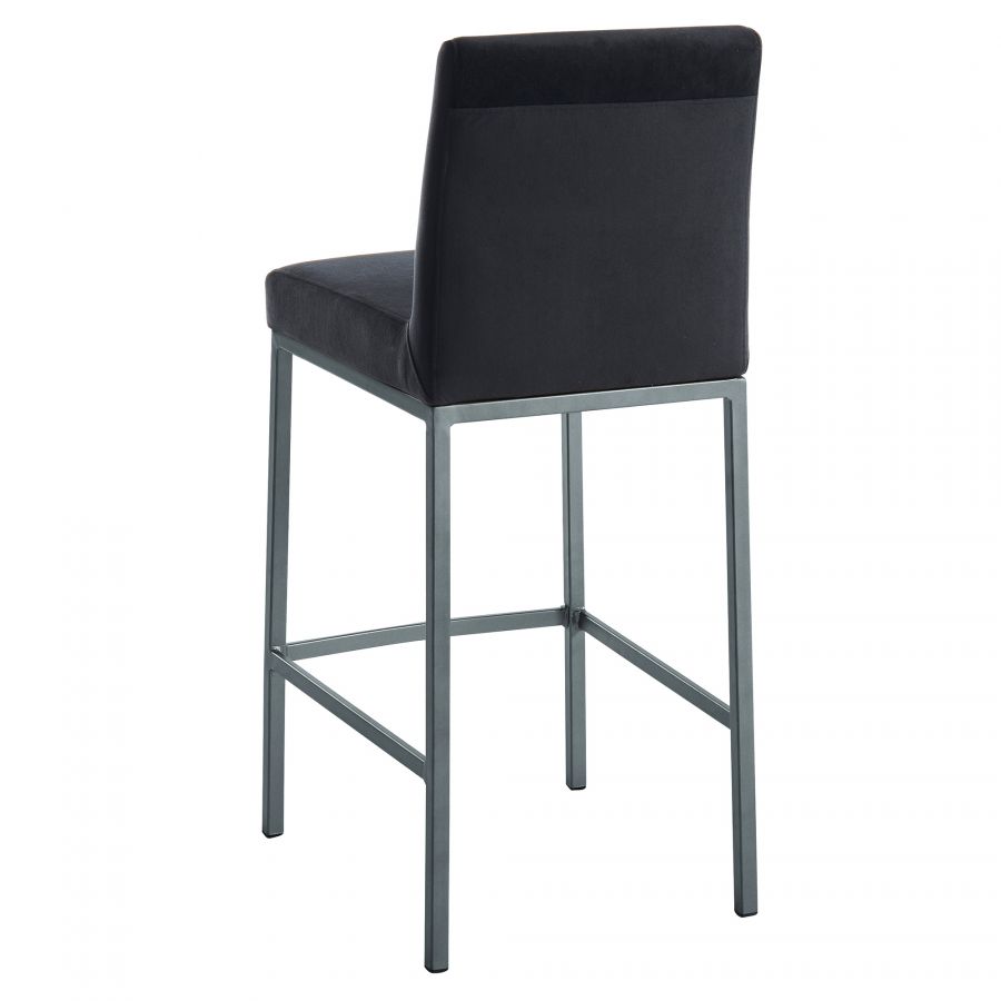 Diego Black - Grey Counter Stool