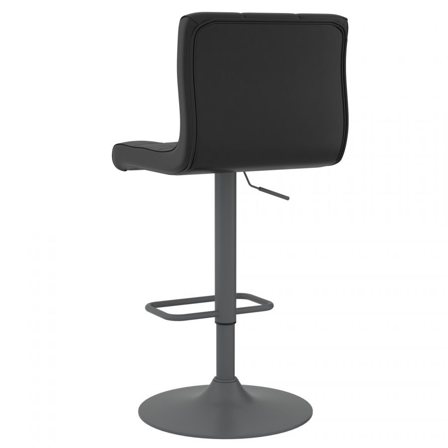 Dex Black Air Lift Stool