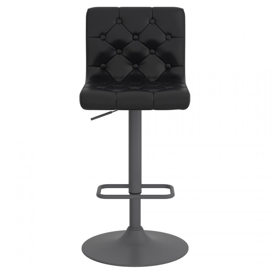 Dex Black Air Lift Stool