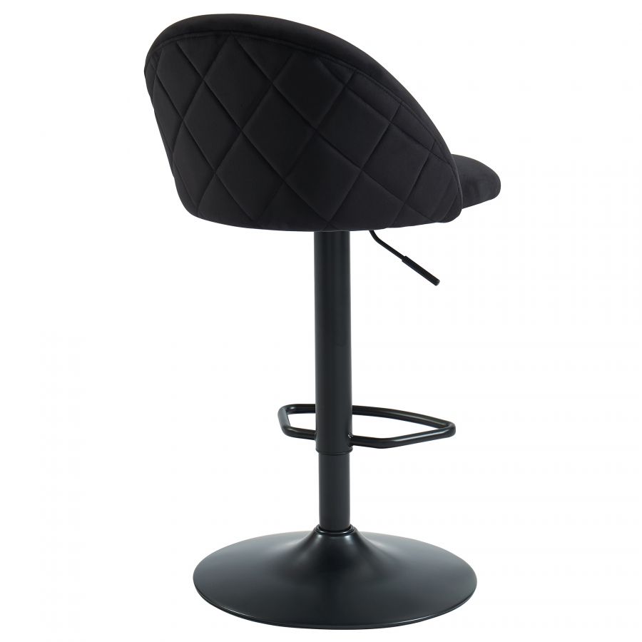 Sataro Black Air Lift Stool