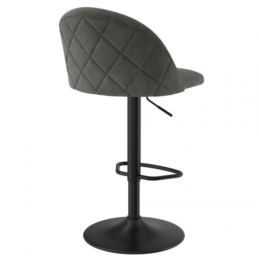 Sataro Grey Air Lift Stool