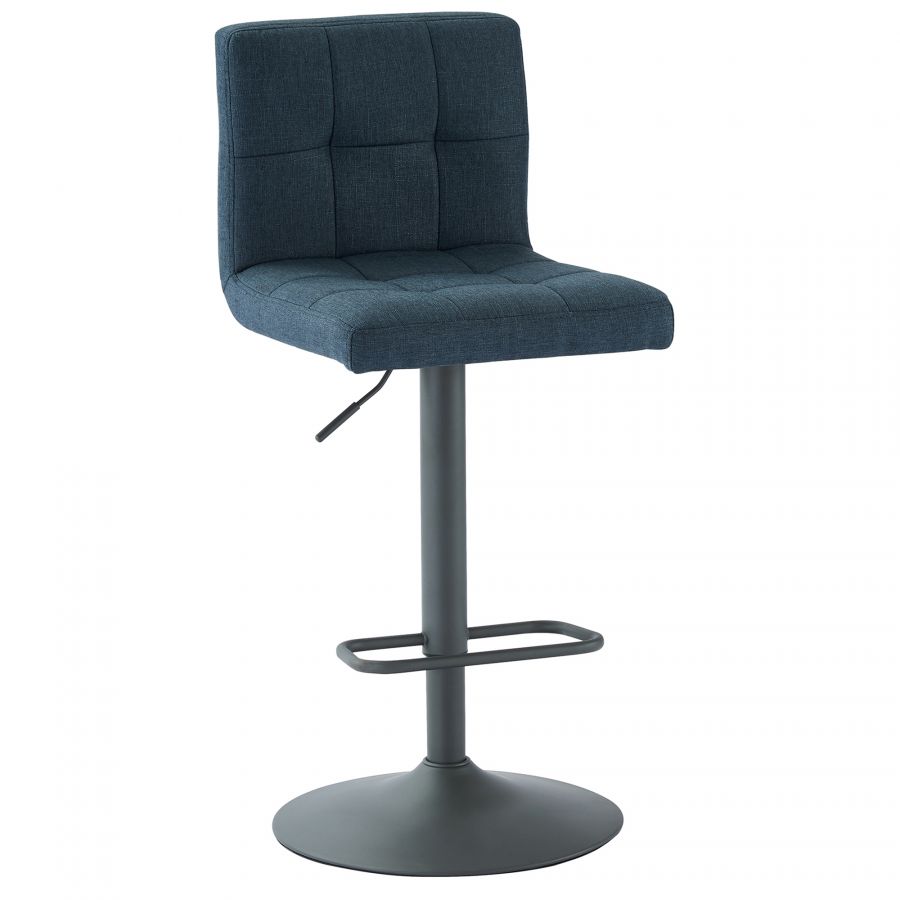 Sorb Blue - Grey Air Lift Stool