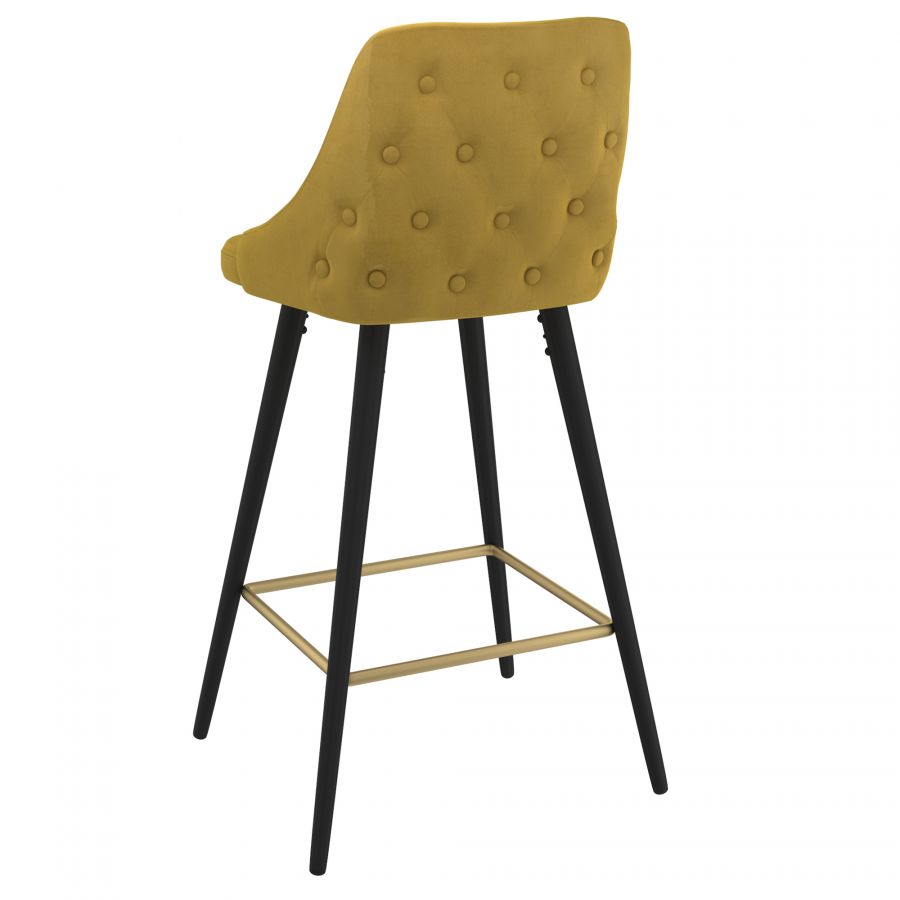 Roxanne Mustard Counter Stool