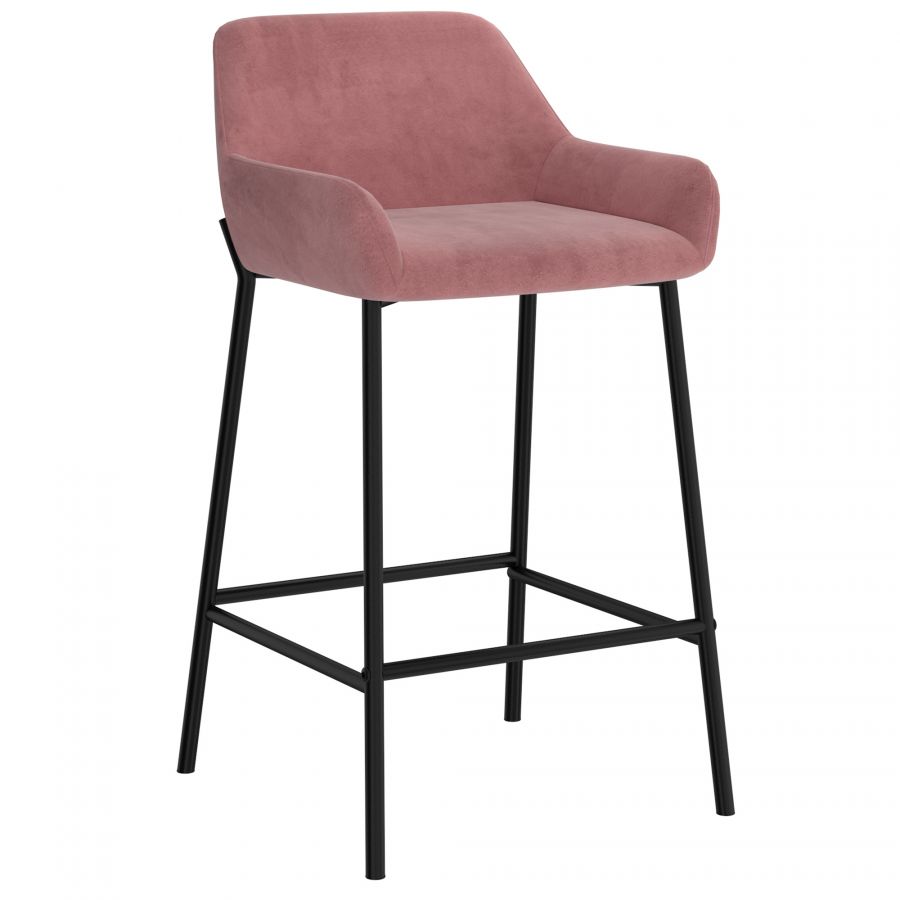 Baily Dusty Rose Counter Stool