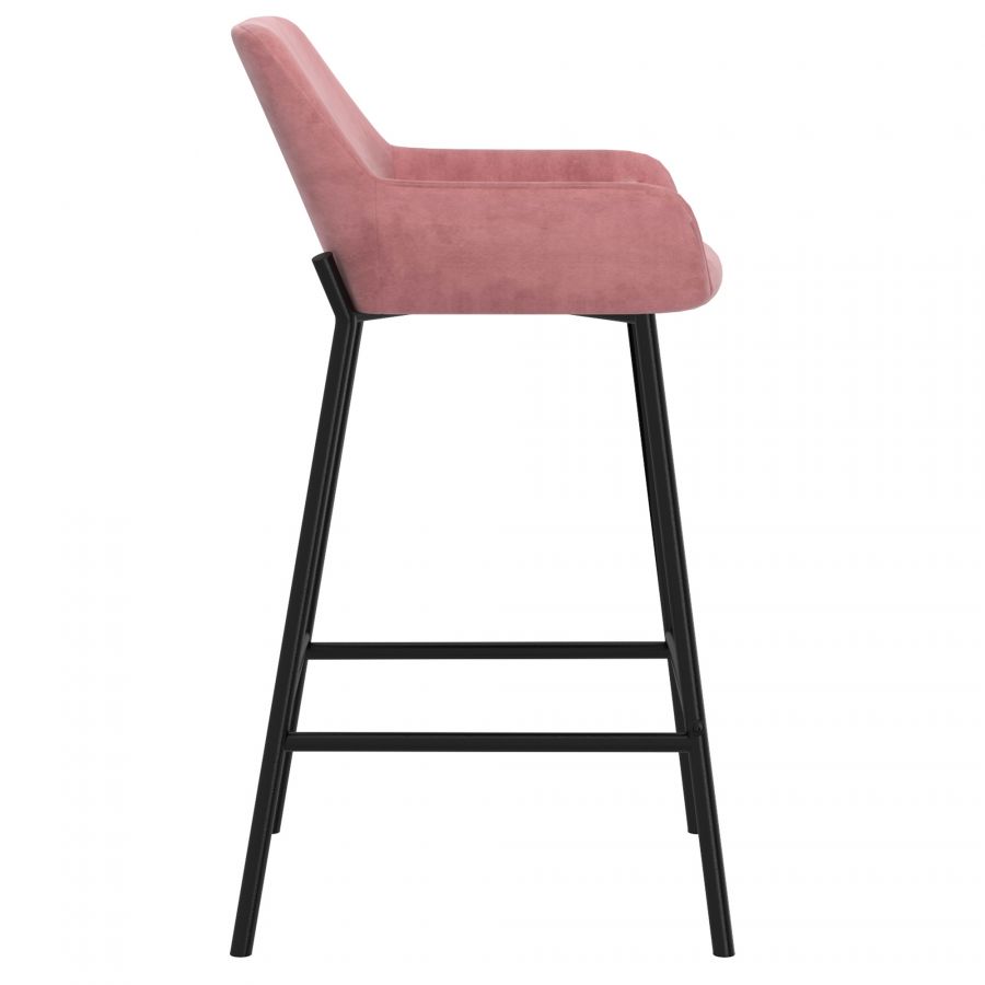 Baily Dusty Rose Counter Stool