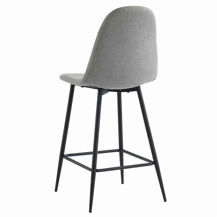 Onio Grey - Black Counter Stool