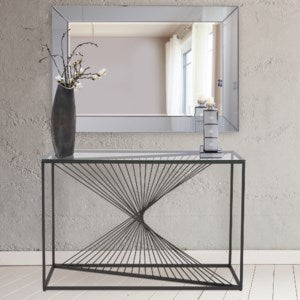 Grigio Mirrored Candle Holder
