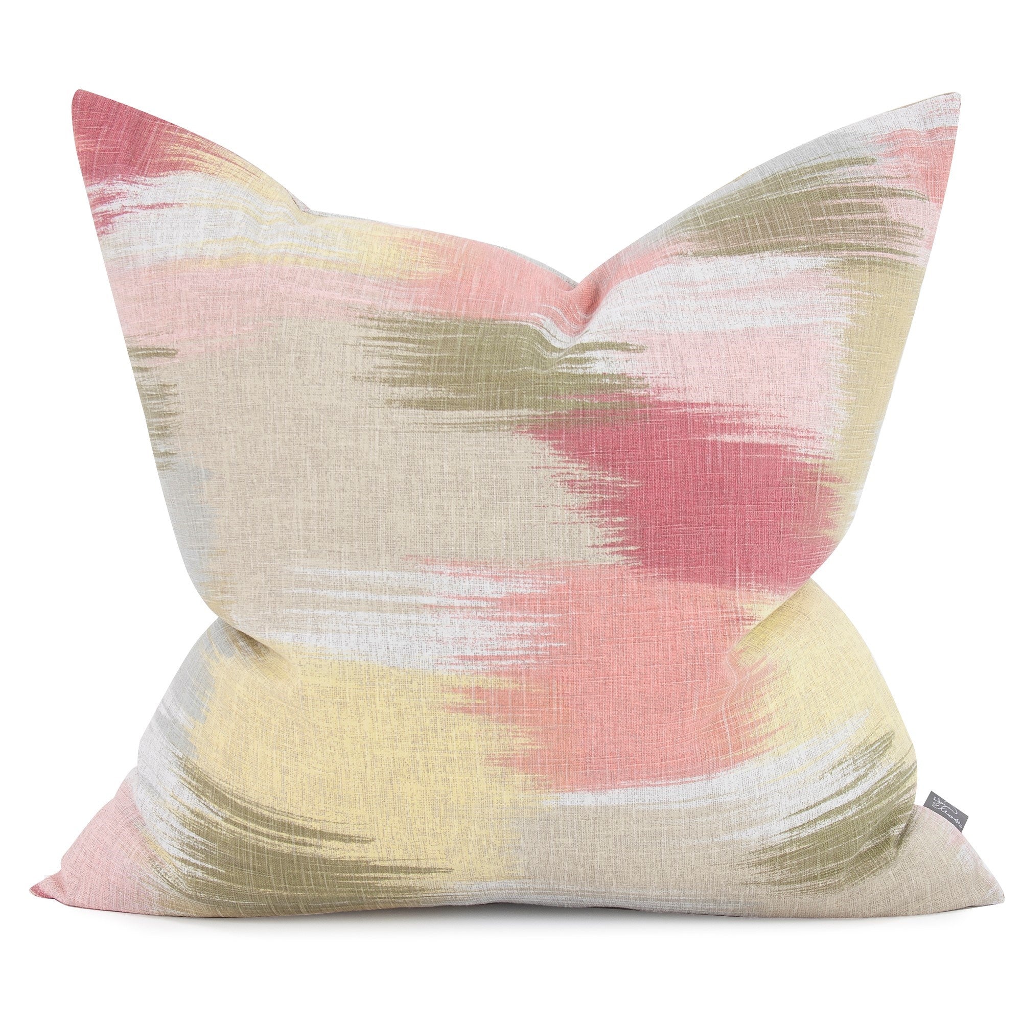Gleam Coral Down Pillow- 24" x 24"