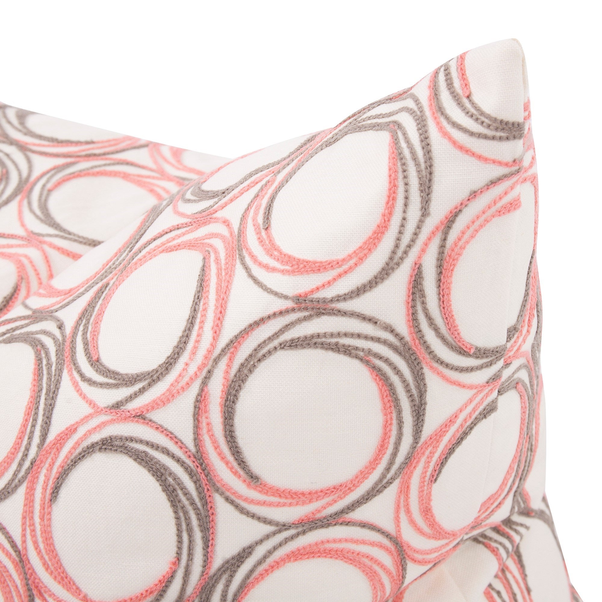 Demo Coral Poly Pillow- 24" x 24"