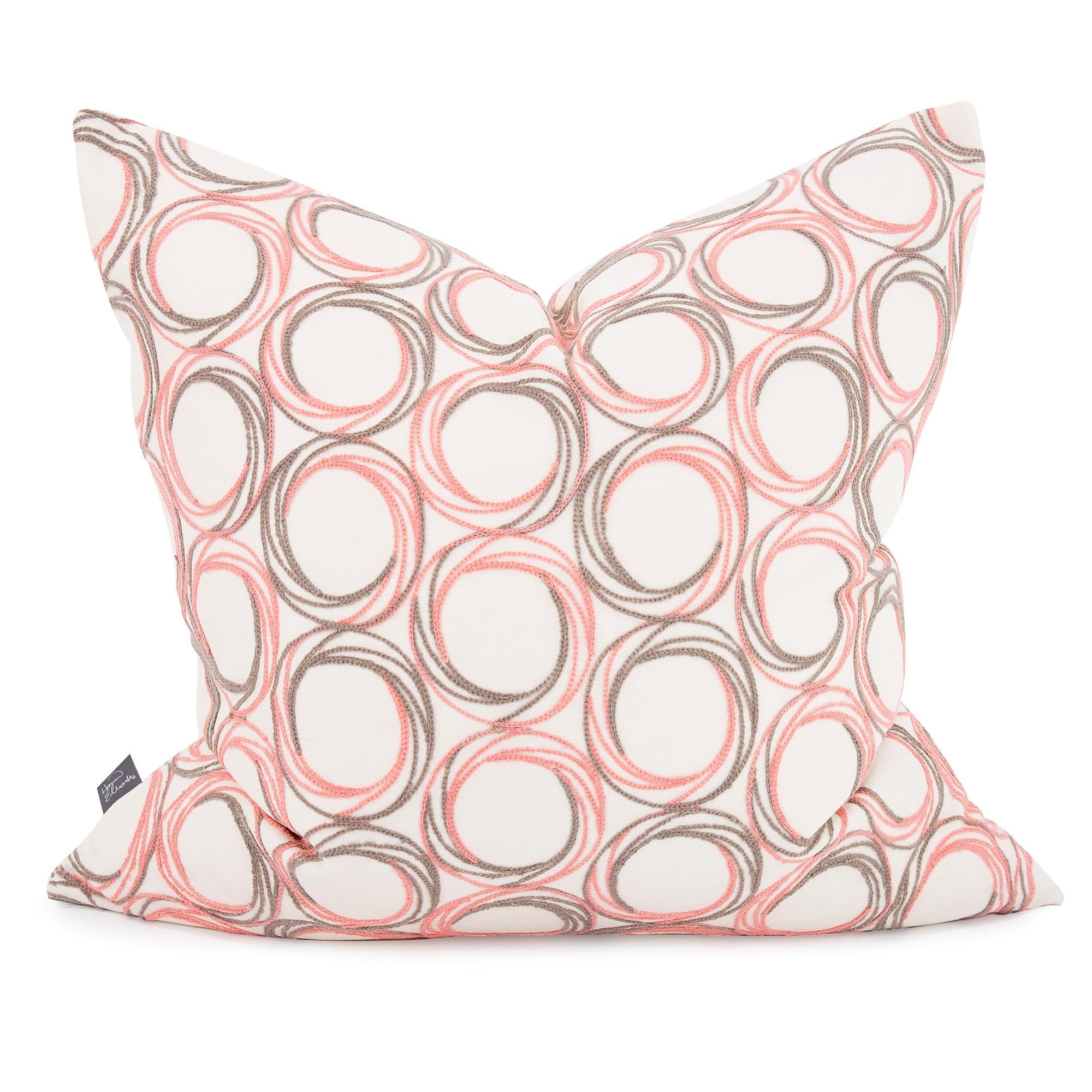 Demo Coral Poly Pillow- 24" x 24"