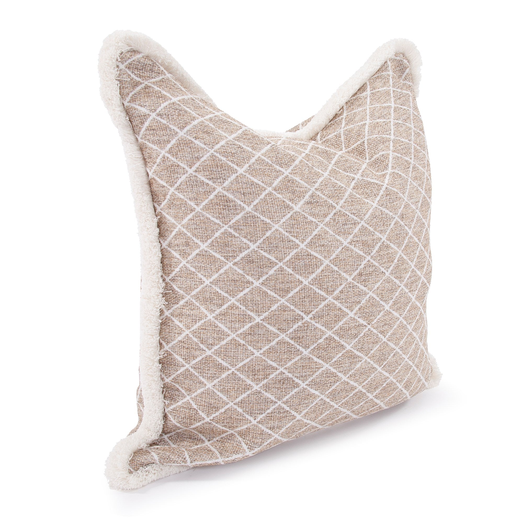 Grille Natural Down Pillow- 24" x 24"