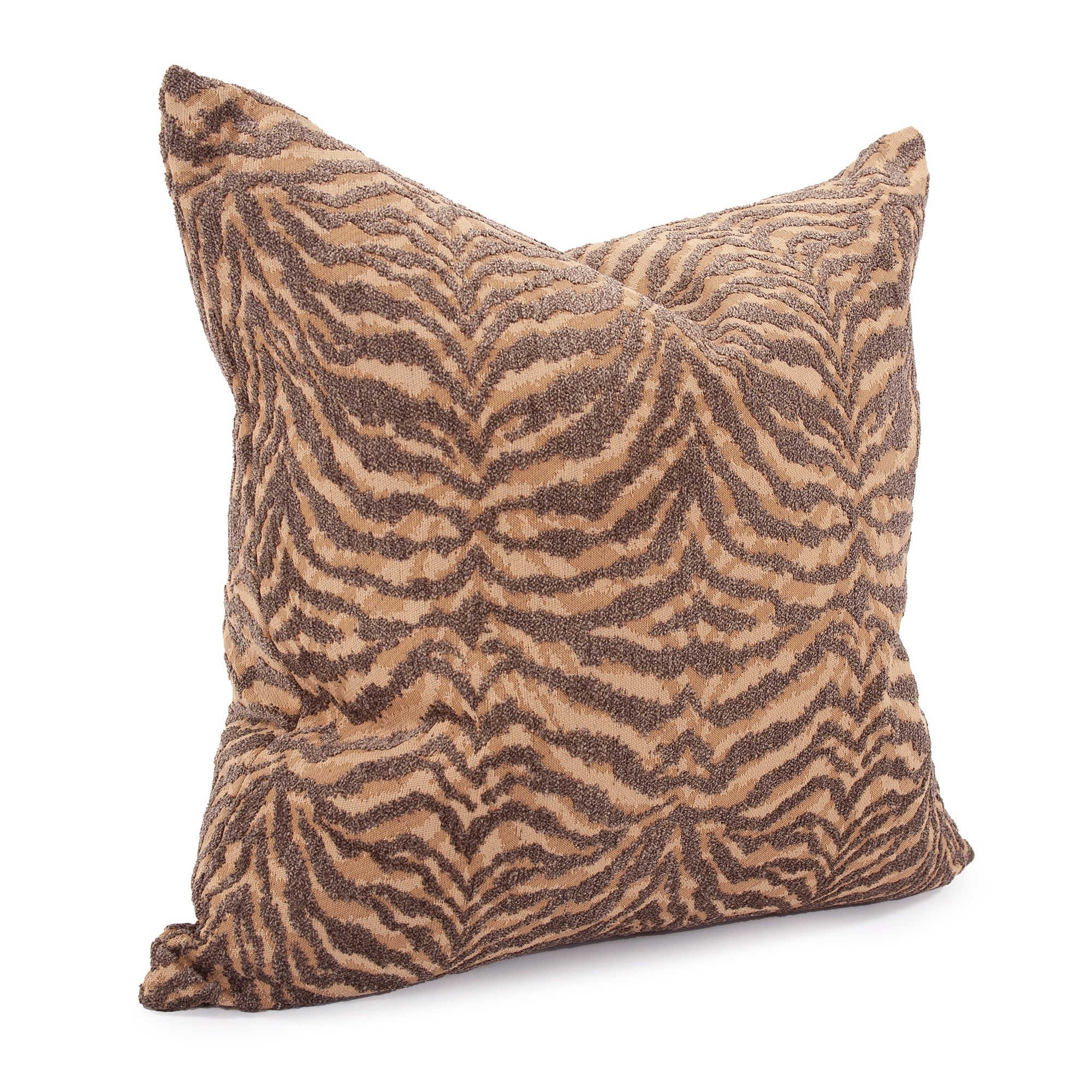 Bengal Gold Down Pillow- 24" x 24"