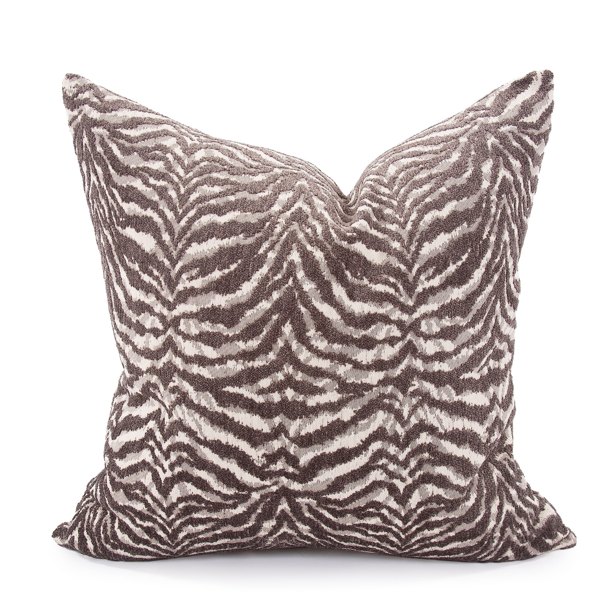 Bengal Charcoal Down Pillow- 24" x 24"