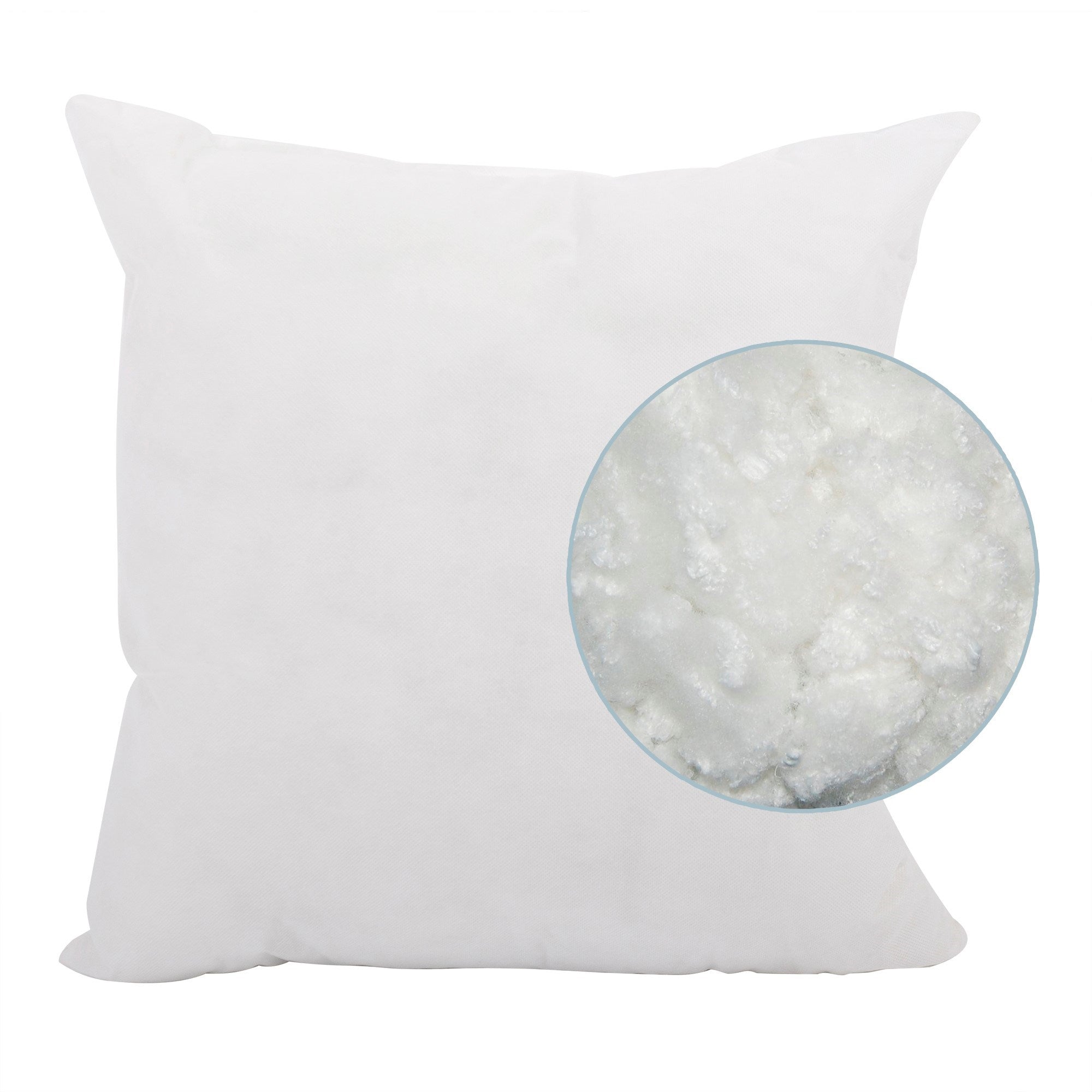 Avanti White Poly Pillow- 24" x 24"