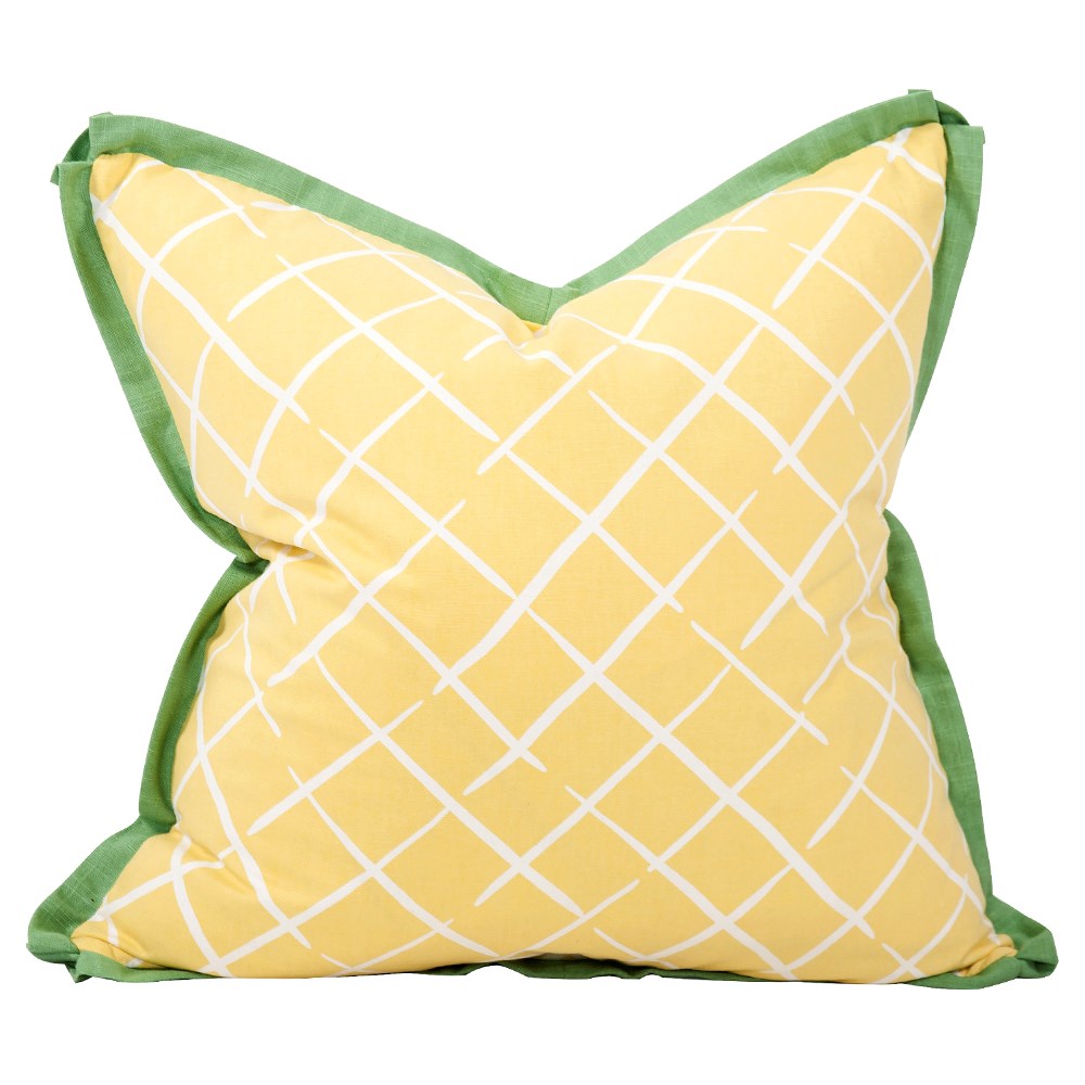 Cove End Daffodil Poly Pillow- 24" x 24"