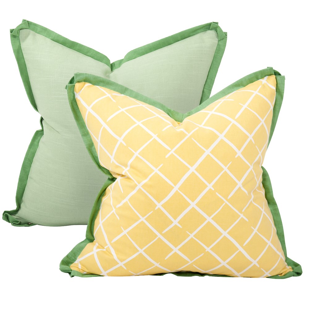 Cove End Daffodil Down Pillow- 24" x 24"