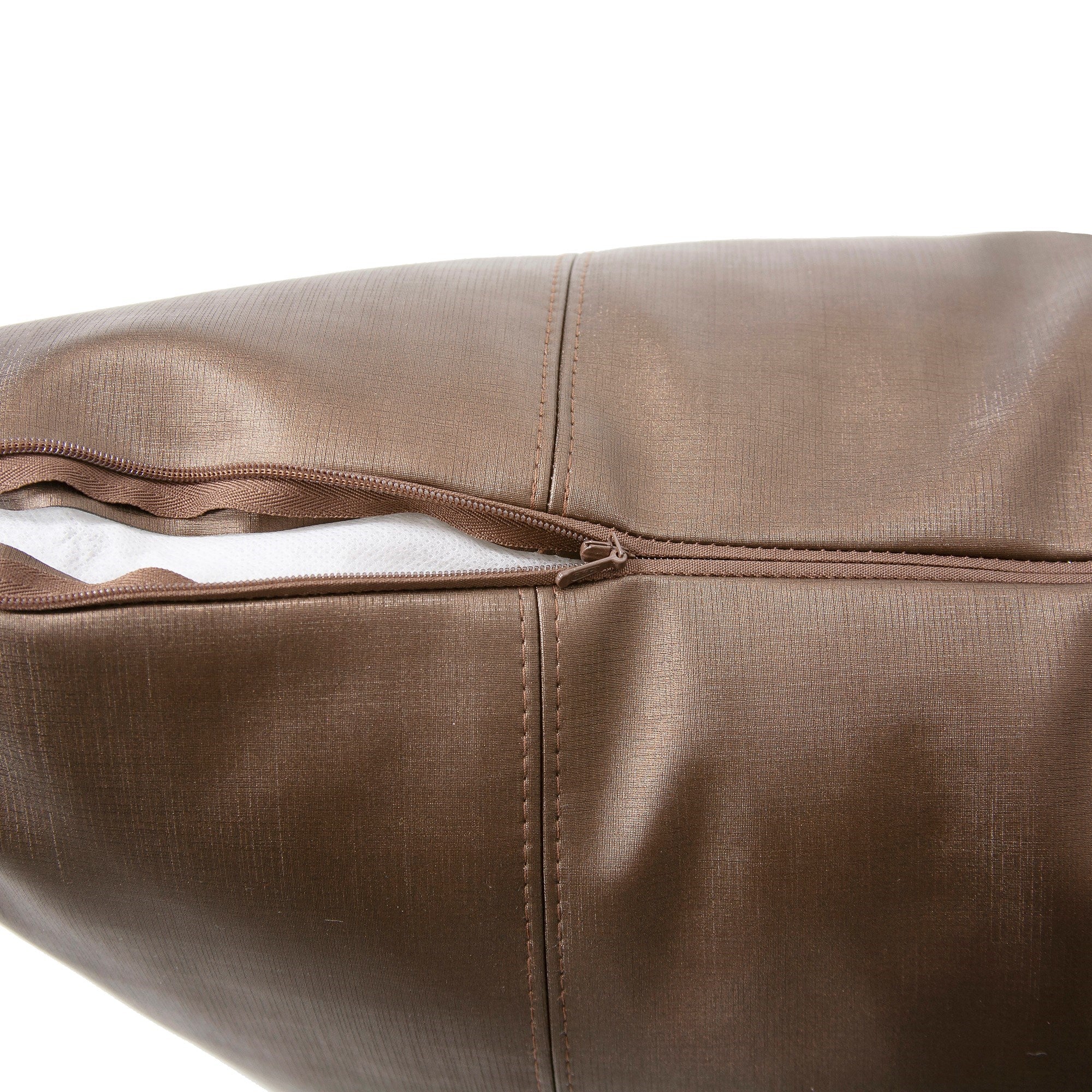 Luxe Bronze Poly Pillow- 24" x 24"