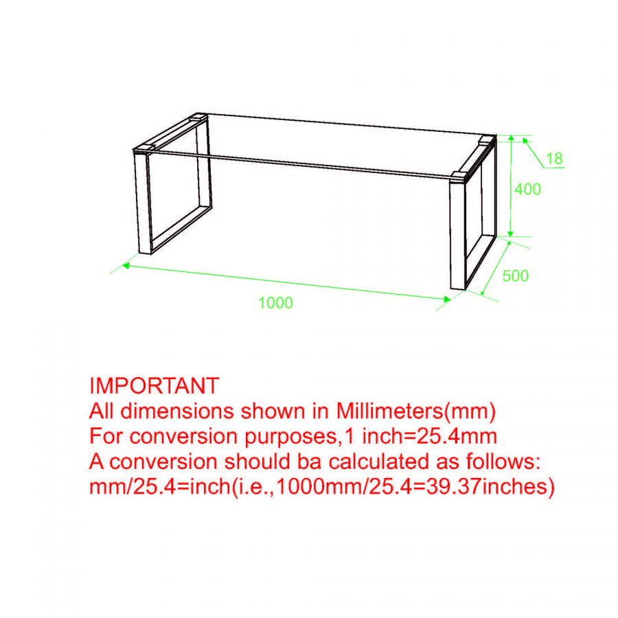 Zevon Silver Coffee Table