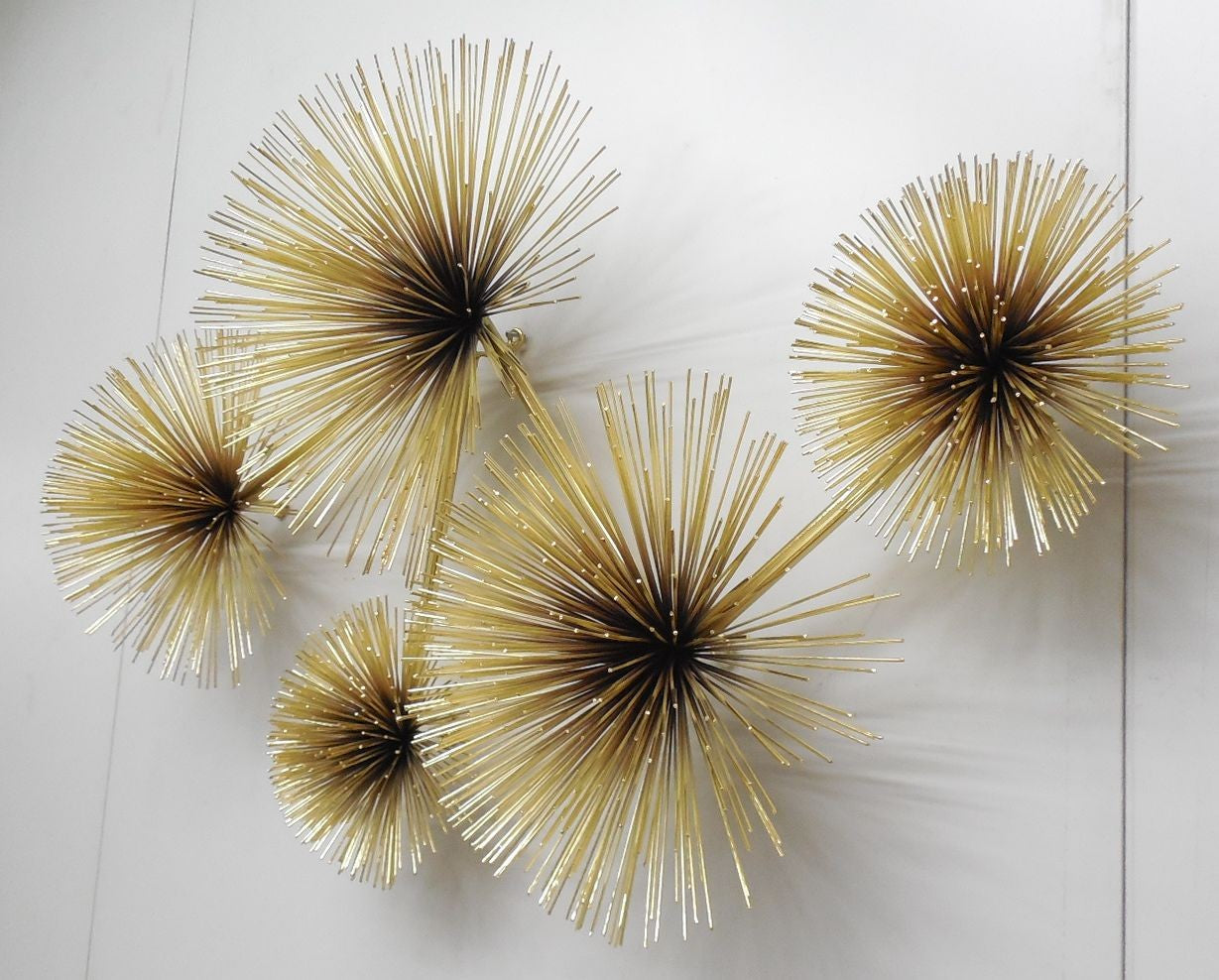 Urchin-Brass Wall Art