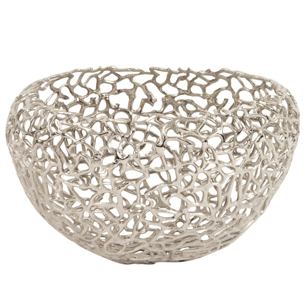 Aluminum Silver Nest Basket